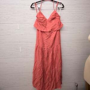 CaCay Maxi Dress in Coral NWT size M Brazilian brand